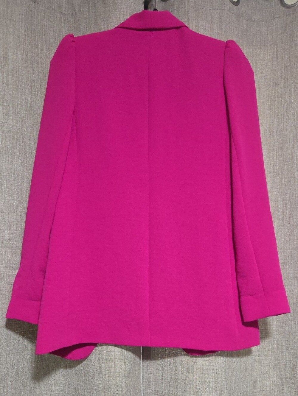 Express Fuchsia Open-Front Blazer Jacket - Picture 4 of 5